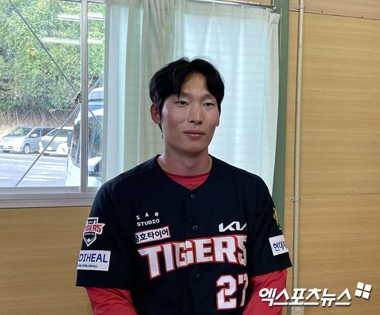 'LG전 쐐기포 쾅!' 김호령, 어느덧 호랑이 군단 '2번타자' 유력 후보…'삼진 줄이기+OPS 0.8' 올해 목표 [오키나와 인터뷰]