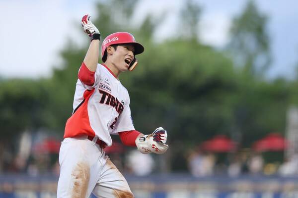 '김도영급 연봉' 받더니 2출루 다음날 홈런 폭발…'커리어 하이→예비 FA' 김호령, 대체 얼마를 받으려고?