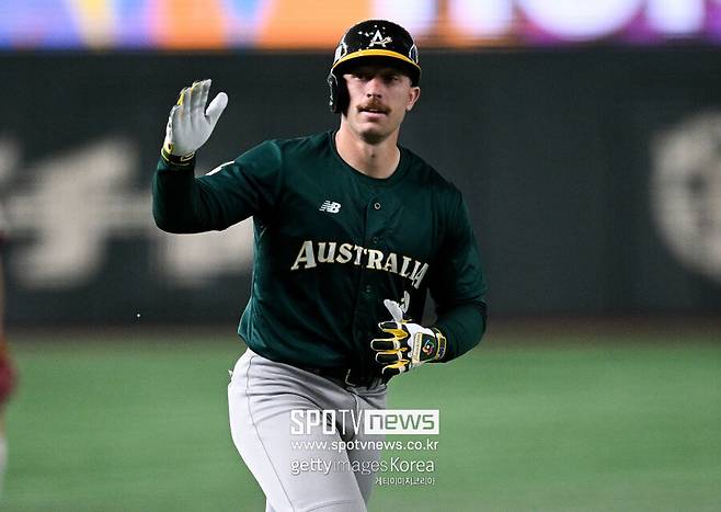 이런 선수가 KBO 2군에서 뛴다니…WBC 국가대표 4번타자 위용, 문동주에 때린 홈런 우연 아니구나