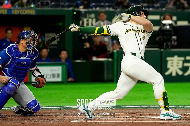 이런 선수가 KBO 2군에서 뛴다니…WBC 국가대표 4번타자 위용, 문동주에 때린 홈런 우연 아니구나