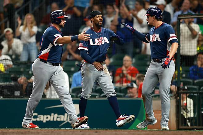 콜드패는 면했는데…17B '볼질'에 무너진 'WBC 최약체' 삼바군단, 역시 드림팀은 버거웠나