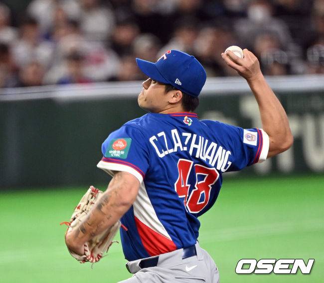 '일본에 뺨 맞고 체코에 화풀이' 대만 살아났다, 14-0 완파하고 7회 콜드게임 승리…도루만 8개 [WBC]