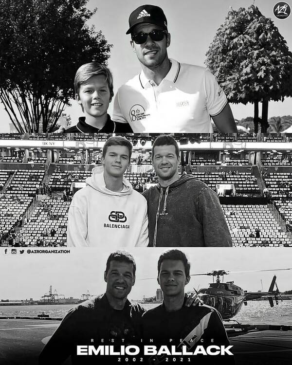 '18세 아들, 차량 사고로 사망'...가슴 찢어지는 고통, 눈물의 고백한 발락,