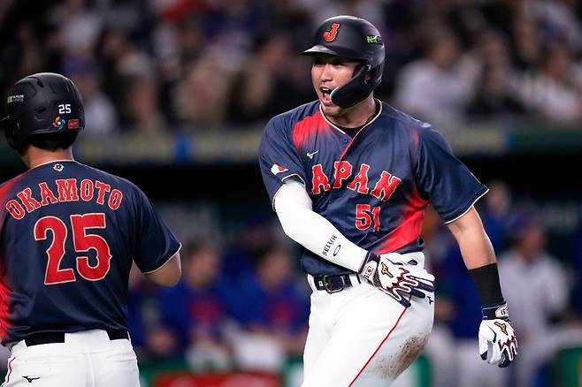 '韓 공포에 떨 日 초호화 라인업 떴다' 오타니 또 1번 출격, 메이저리거만 6명 포진