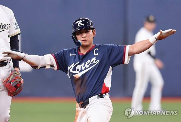 이정후가 해냈다!... '연속 3안타'로 1회초부터 1-0 리드[WBC 한일전]