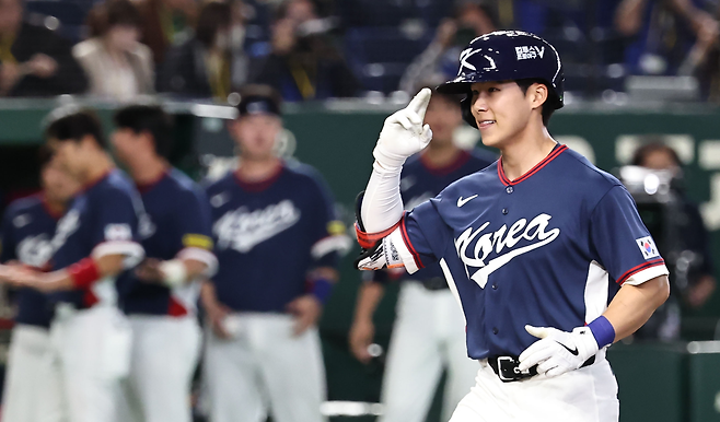 김혜성 동점 투런, 대표팀 4이닝 만에 WBC 역대 한일전 최다 득점 달성