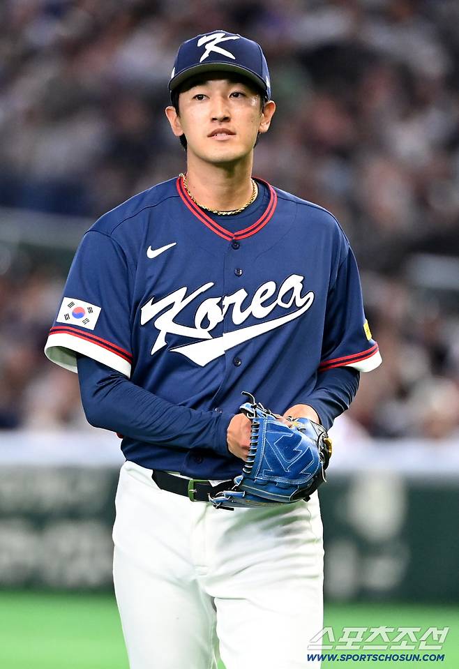 '2⅔이닝 4실점' 고영표, 한일전 역시 무리였나…스즈키-오타니-스즈키 쾅쾅쾅! 역전패 대위기