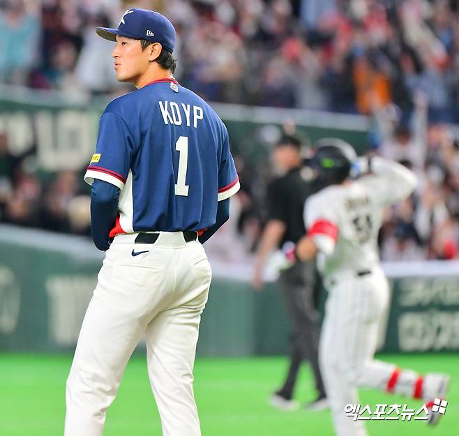 '홈런→홈런→홈런' 오타니+스즈키 압도당했다…고영표, 한일전 2⅔이닝 3피홈런 4실점 부진 [도쿄:라이브]