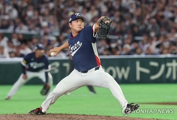 마이너리거 고우석, 유일한 삼자범퇴… 반면 수준 낮았던 KBO리그 투수들