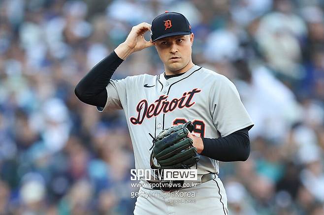 진짜 이러려고 WBC 나왔나…'2년 연속 CY' 스쿠발, 41구 던지고 3이닝 만에 교체→DET 복귀 예정
