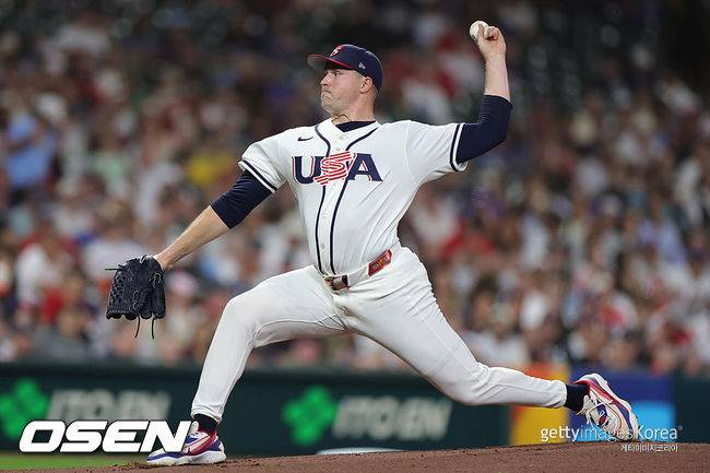 미국 드림팀 망신당할 뻔, 약체 영국에 0-1→9-1 역전승…슈와버 역전 투런포+헨더슨 4안타, 스쿠발은 체면 구겼다