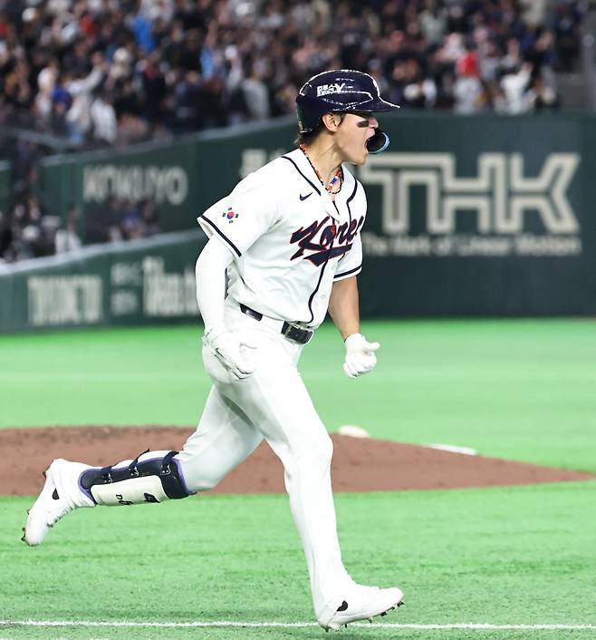 대만에 홈런→홈런 맞아도 괜찮다…한국엔 김도영이 있으니까, 역전 투런포 대폭발