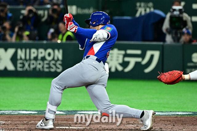 한국 어떡하나, 8회 역전 투런 홈런 허용→믿었던 더닝이 맞았다…대만에 3-4 열세 [MD도쿄]