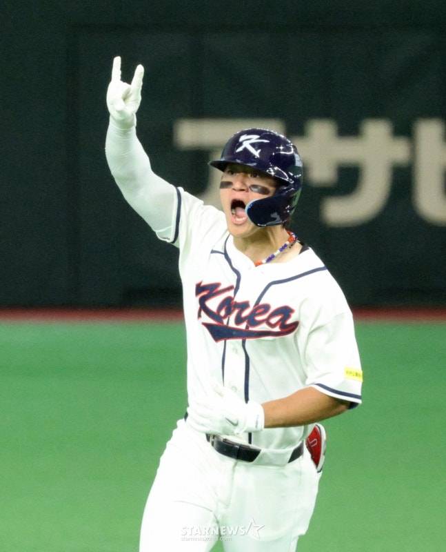 '김도영 상단 직격 3타점 원맨쇼도 무소용' 韓, 대만에 승부치기 끝에 4-5 통한의 패배→8강 불투명 [도쿄 현장리뷰]