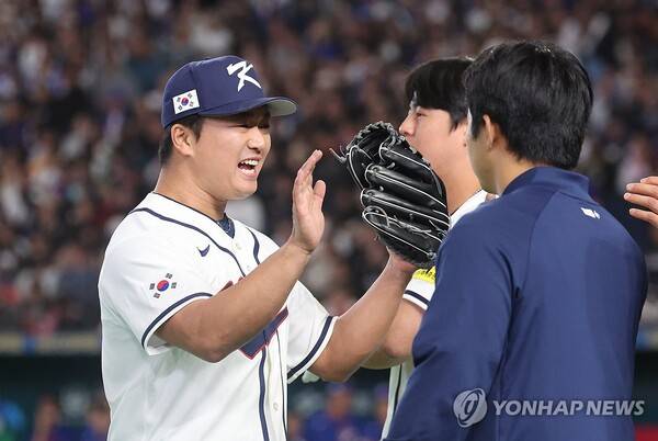 연장 10회초 승부치기서 1실점해 4-5, 이제 한국 공격이다[WBC 대만전]
