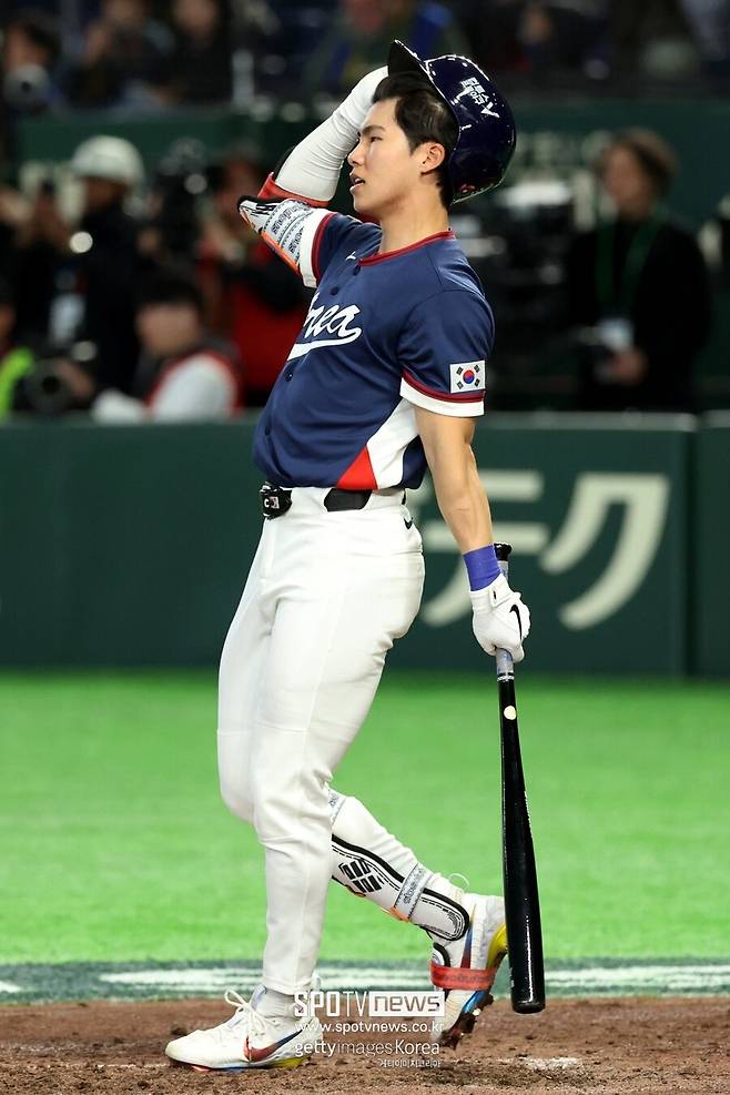 '10타수 1안타' 급격하게 식은 방망이, 결국 고개 숙인 김혜성