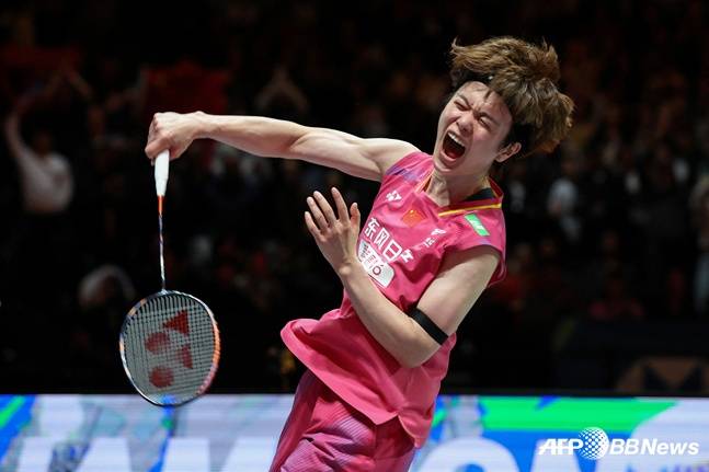 '10연패 악몽이었는데' 안세영을 꺾다니, 흥분한 中