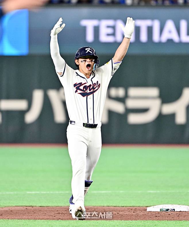 “보고 배울 점 많더라”→‘한국의 오타니’ 탄생? 김도영, 오타니를 ‘롤모델’로 삼는다 [SS도쿄in]