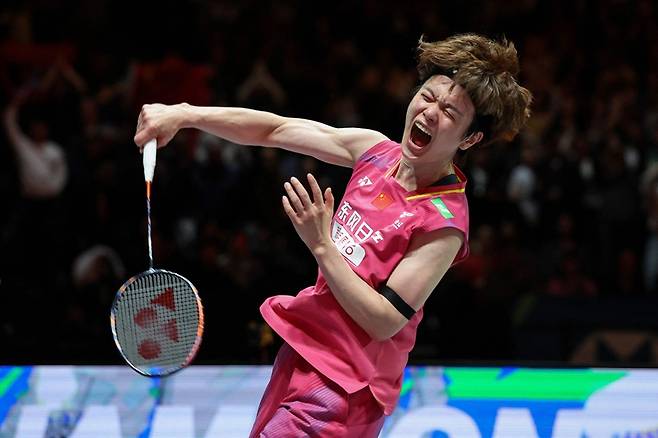 왕즈이, '10연패' 치욕 안긴 안세영 완파 비결 말하다…