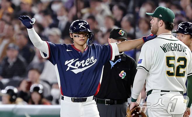 '기적의 8강' 김도영