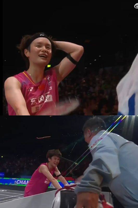 '거대한 벽' 안세영 11번 만에 꺾은 中 왕즈이가 우승 직후 내뱉은 첫마디,