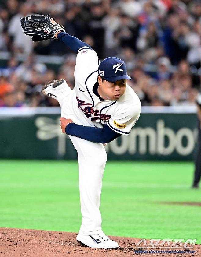 '은퇴 선언' 대만 폭격기, 류현진 보고 왜 놀랐나