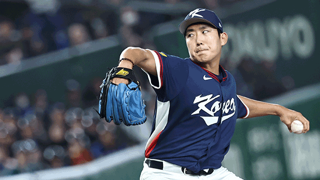 ‘팔꿈치 통증’ 손주영, WBC 8강 마이애미행 불발…오브라이언 대체 발탁 고려