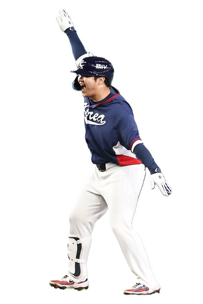 ML 스카우트들이 눈에 불을 켠다… WBC 조별 라운드 최다 타점 ‘도쿄돔 폭격’ 문보경