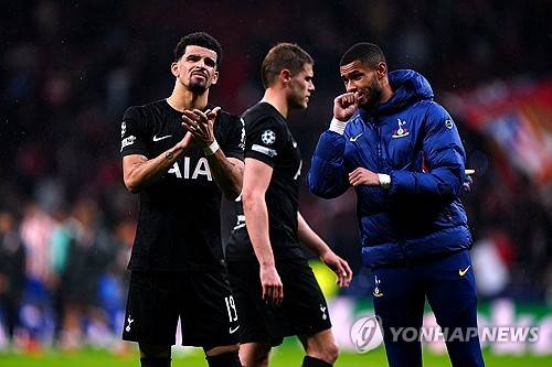 '토트넘 와르르 붕괴' 이제 2부 강등만 남았다, UCL 최초 15분 3실점→아틀레티코 원정 2-5 대참패…사실상 탈락 위기