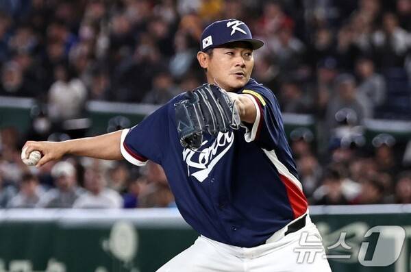 깜짝! 42세 노경은이 할아버지가 됐다?...日 관심 폭발, 희끗한 흰머리의 베테랑, '맏형, 아버지, 넘어선 책임감 선보여'