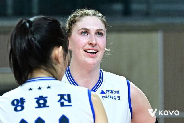 역대급 1위 싸움 이대로 끝나나, 현대건설 미국 외인 대전 안 내려왔다…사령탑 한숨