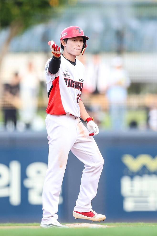 FA 대박 향한 예고인가… ‘3타석 3출루’ 김호령 기막힌 출발, 지난해 타격 성적 운 아니다