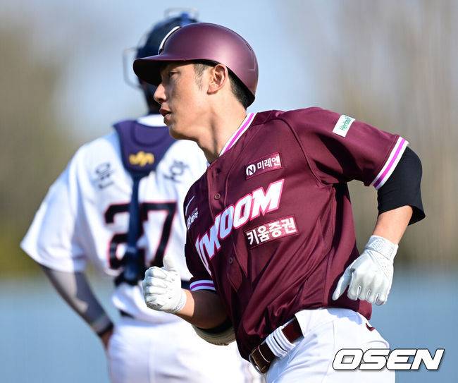 ‘KIA서 왜 방출됐나’ 201안타 전설, 친정 복귀전 솔로포 폭발 실화? 재기 신호탄 쏘아 올리다 [오!쎈 이천]