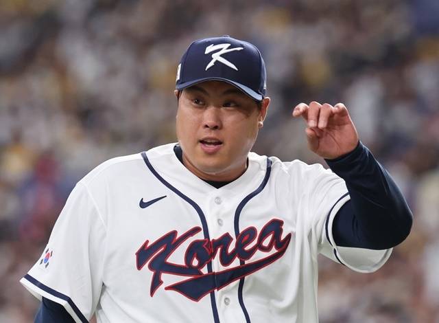 “세 경기 던질 수 있도록”…도미니카 공화국전 선발 유력한 류현진의 다짐 [WBC]