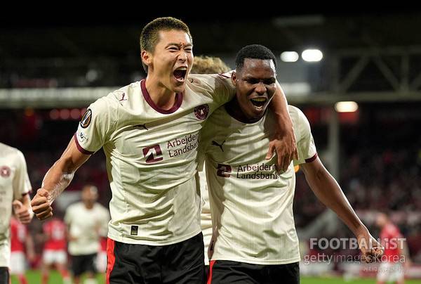 '조규성 헤더 결승골' 미트윌란, 16강 1차전 노팅엄 원정 1-0 승… 8강행 청신호 [유로파 리뷰]