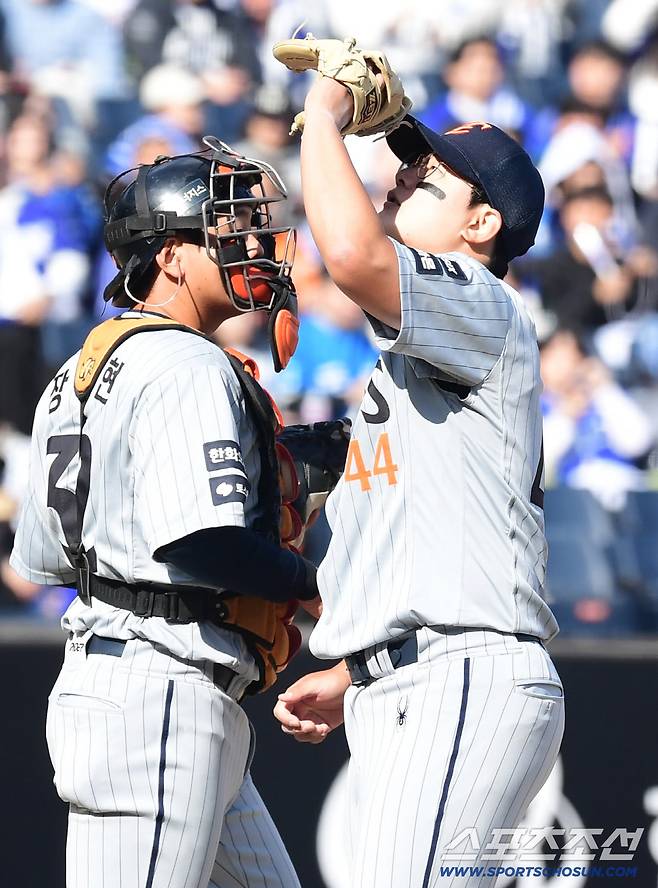 강백호 역전포, 김서현 156㎞, 하루만에 끈끈해진 한화, 삼성에 한점 차 승리 설욕전[대전리뷰]