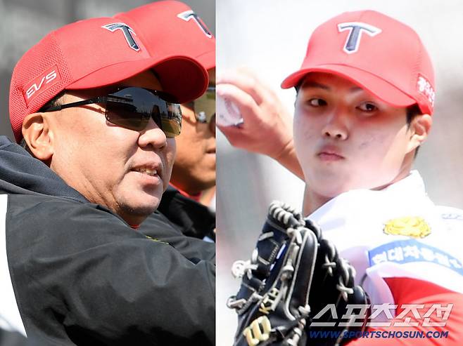 '홈런 한 방? 괜찮아!'...KIA 김태형, 최고 149km 배짱투로 5선발 눈도장 [광주 현장]