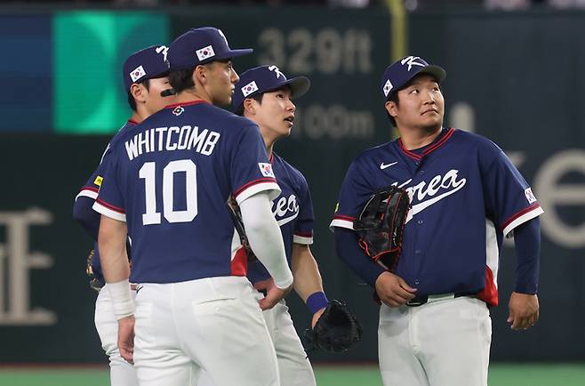 야구에 ‘만약’은 없지만→통한의 홈 송구 하나가 ‘괴물’을 흔들었다…김주원의 실책성 플레이 ‘아쉽’ [WBC 8강]