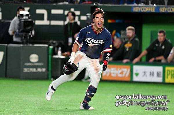 '대박' 3조 5000억 도미니카도 못 넘은 한국산 고릴라, '사이 영 2위' 공략해 당당히 타구 속도 1위…이래서 '국대 4번'이다