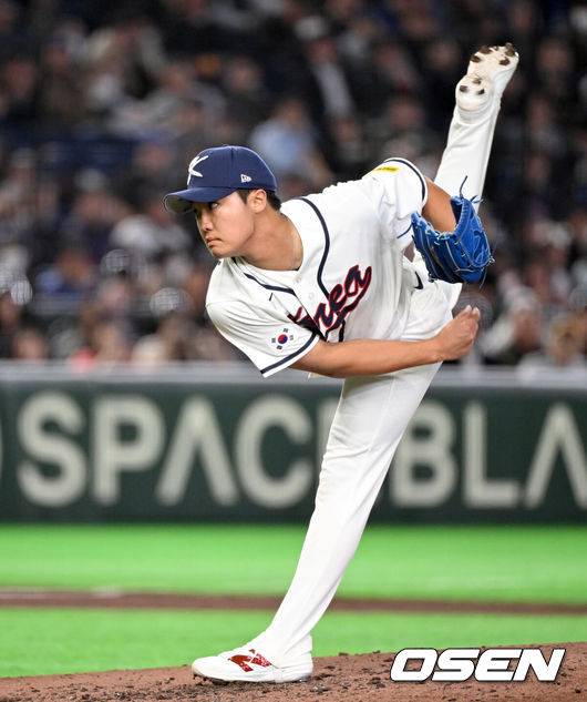 “(정우주) 마지막 경기 던졌으면 했지만…” 김경문 감독, WBC 8강 기적 이뤄낸 선수들 격려 [오!쎈 대전]