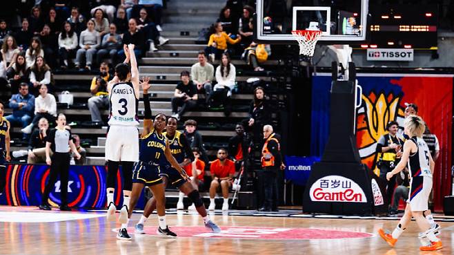 파죽 2연승 한국. 콜롬비아마저 30점 차 대파. 17연속 월드컵 본선 진출, 필리핀 이기면 확정