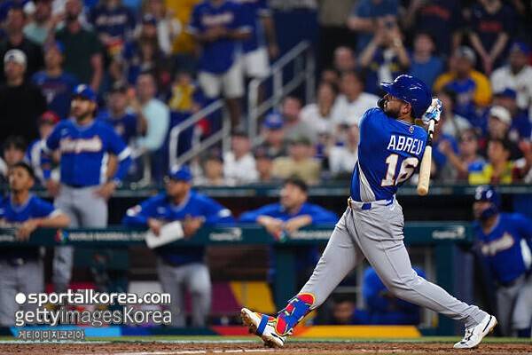 '어지럽다' 1:1→2:1→2:5→4:5→7:5...'쾅쾅쾅쾅쾅' 베네수엘라·일본, 역대급 홈런 난타전→최종 승자는?