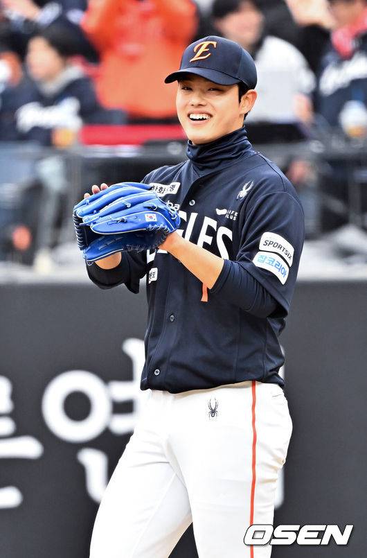 ‘3이닝 1K 무실점 완벽투’ 문동주, 왜 156km 강속구도 “의미 없다” 말했을까 [오!쎈 대전]