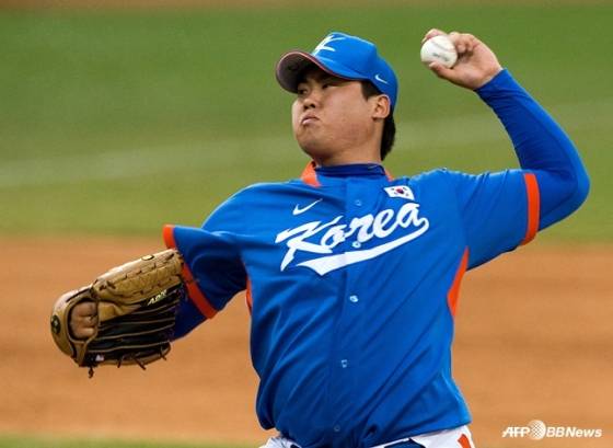 '韓 도착' 류현진