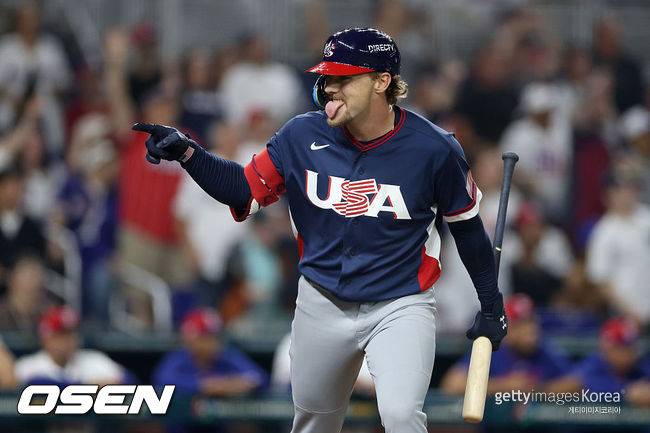 ‘도미니카 최강 타선 막았다’ 미국, 홈런 2방 앞세워 4강 2-1 진땀승…3연속 결승 진출 [WBC]