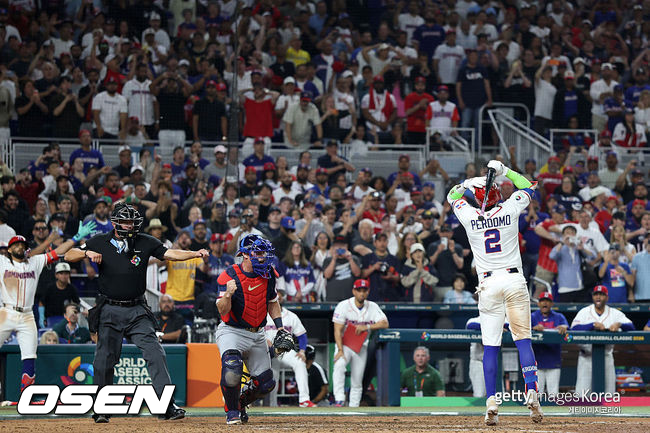 ‘오심 논란’ 황당 삼진 엔딩 콜→껌을 던지며 분노 표출하다...심판이 명품 경기 망쳤다