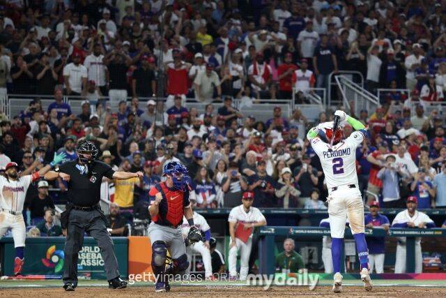 “100% 볼” 美 봐주기 논란, 역대급 오심 퇴근콜…도미니카공화국 유격수 분노, WBC도 ABS 합시다