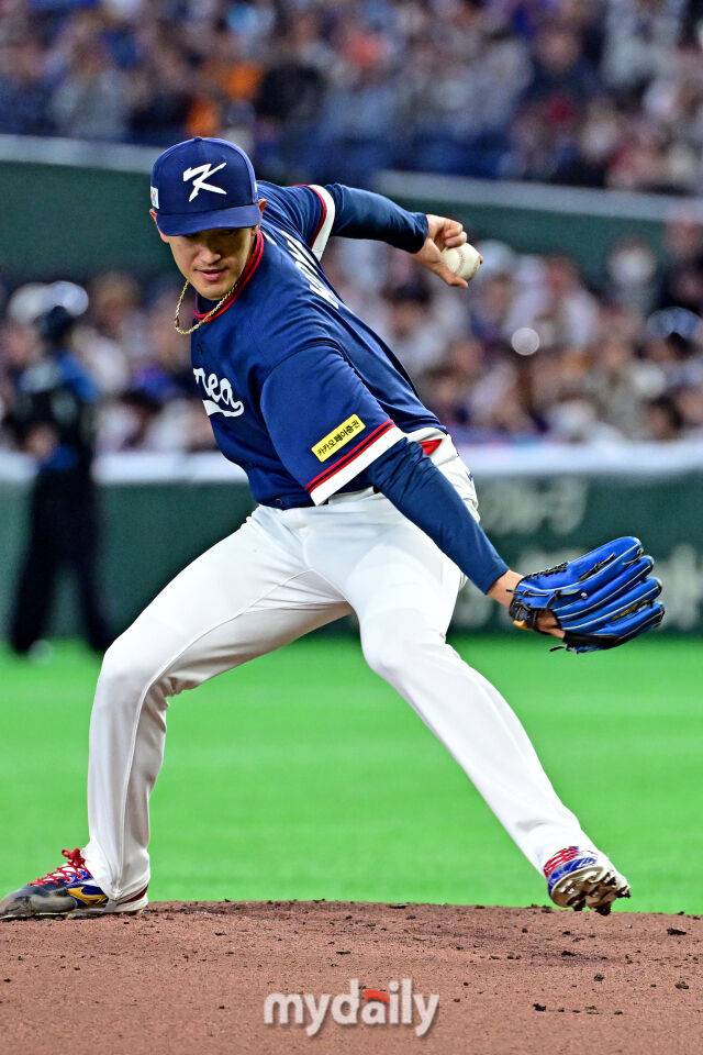 '도미니카 상대 1이닝 퍼펙트' 대표팀 유일 사이드암, 2023년 좋은 기억→2026년 재현 노린다