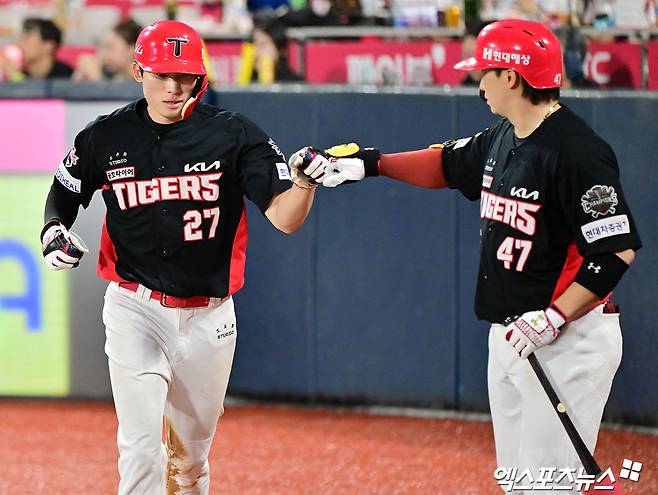 'KIA 얼마를 줘야 하나' 시범경기 5할 맹타, 예비 FA 방망이 벌써 뜨겁네