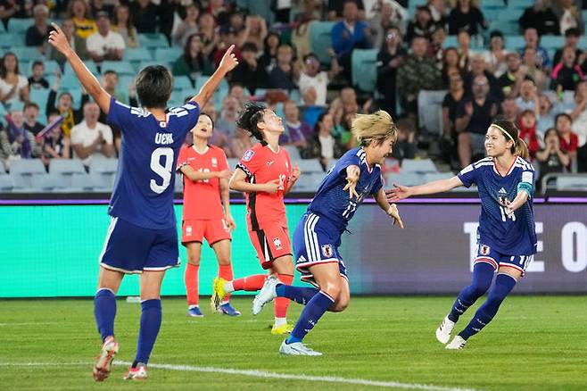 신상우호 여자축구, 아시안컵 준결승서 '최강' 일본에 1-4 완패